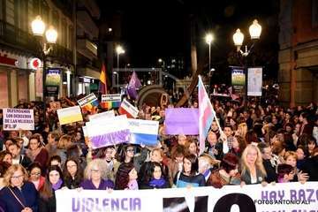 Telde se suma a la manifestación por la Igualdad (Foto Antonio Alí y TA)